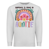 Dove Grey happiness is being an auntie Premium Sweatshirt - JahusDesignShop