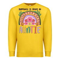 Lemon happiness is being an auntie Premium Sweatshirt - JahusDesignShop