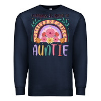Navy happiness is being an auntie Premium Sweatshirt - JahusDesignShop