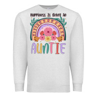 Oatmeal Heather happiness is being an auntie Premium Sweatshirt - JahusDesignShop