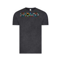 Vintage Black granny cowhide sunflower Vintage Tee - Jasminsmagicworld