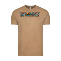 Vintage Coffee granny cowhide sunflower Vintage Tee - Jasminsmagicworld