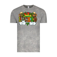 Cloud Rock Let's get lucked up St. Patrick's Day Vintage Tee - OliviaCreatesArt