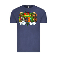 Vintage Denim Let's get lucked up St. Patrick's Day Vintage Tee - OliviaCreatesArt