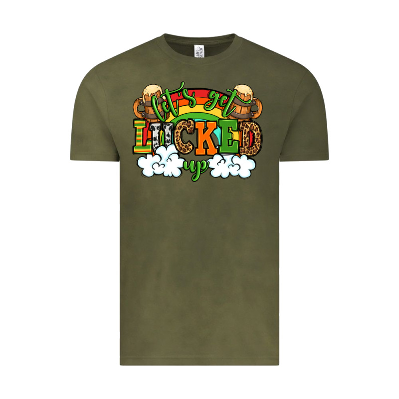 Let's Get Lucked Up St. Patrick's Day Vintage Tee by OliviaCreatesArt | Teevron