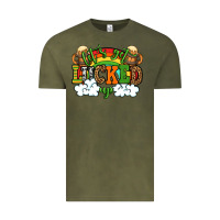 Vintage Olive Let's get lucked up St. Patrick's Day Vintage Tee - OliviaCreatesArt