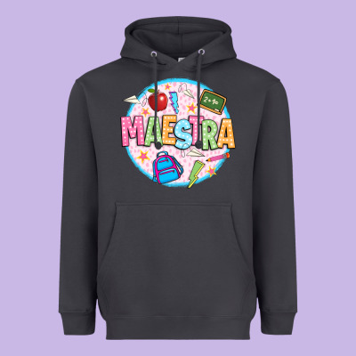 Maestra Heavyweight Hoodie Designed By Jahusdesignshop