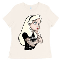 Bone alice tattoo Ladies Tee - artisFamous