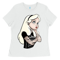 White alice tattoo Ladies Tee - artisFamous