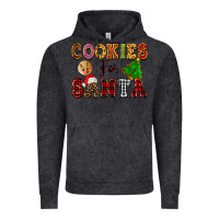 Vintage Black cookies for santa Vintage Hoodie - FaDigitalArtStudio