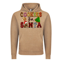 Vintage Coffee cookies for santa Vintage Hoodie - FaDigitalArtStudio