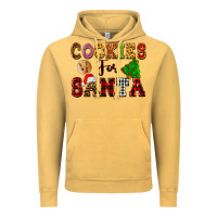 Vintage Mustard cookies for santa Vintage Hoodie - FaDigitalArtStudio
