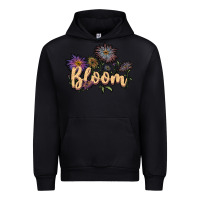 Black bloom Urban Hoodie - JahusDesignShop