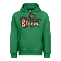Emerald bloom Urban Hoodie - JahusDesignShop