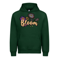 Forest Green bloom Urban Hoodie - JahusDesignShop