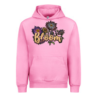 Fuchsia Pink bloom Urban Hoodie - JahusDesignShop