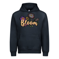 Navy bloom Urban Hoodie - JahusDesignShop