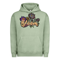 Pigment Oil Green bloom Urban Hoodie - JahusDesignShop