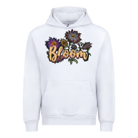 White bloom Urban Hoodie - JahusDesignShop