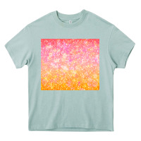 Arona orange pink ombre glitter Heavy Core Tee - TumblerDesignByShophia