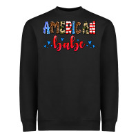Black American babe Heavyweight Sweatshirt - AdoDesignShop