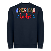 Navy American babe Heavyweight Sweatshirt - AdoDesignShop