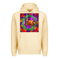 Pina Colada halloween red angus bull Premium Hoodie - LillyAllenDesigns