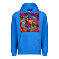 True Royal halloween red angus bull Premium Hoodie - LillyAllenDesigns
