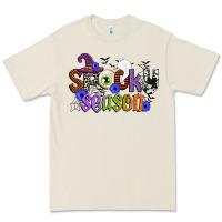 Bone spooky season Premium Tee - CowGirlArtShop