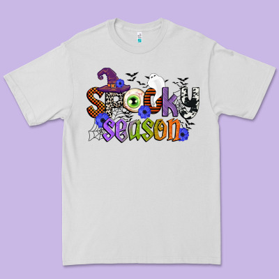Spooky Season Premium Tee Designed By Cowgirlartshop