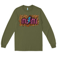 Army Green Leopard Mimi Lightning Long Sleeve Tee - RanaPortraitStore