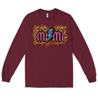 Burgundy Leopard Mimi Lightning Long Sleeve Tee - RanaPortraitStore