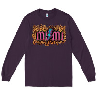 Plum Leopard Mimi Lightning Long Sleeve Tee - RanaPortraitStore