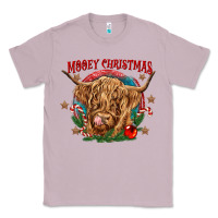 Lilac mooey christmas Classic Tee - CowGirlArtShop