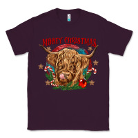 Plum mooey christmas Classic Tee - CowGirlArtShop