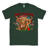 Sports Green mooey christmas Classic Tee - CowGirlArtShop