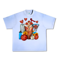 Grape Ice Basketball Sunflower Frappe Urban Heavy Tee - FaDigitalArtStudio