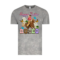 Cloud Rock Happy Easter rodeo cowgirl Vintage Tee - OliviaCreatesArt