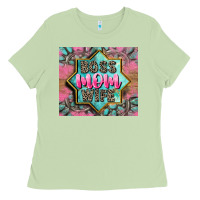 Matcha Boss mom wife Ladies Tee - CowGirlArtShop