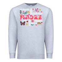 Heather Grey ella es mama Premium Sweatshirt - JahusDesignShop
