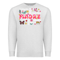 Oatmeal Heather ella es mama Premium Sweatshirt - JahusDesignShop