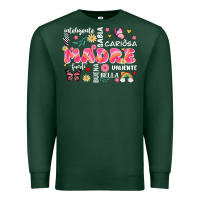 Sports Green ella es mama Premium Sweatshirt - JahusDesignShop
