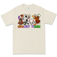 Bone spooky vibes sports ghosts Premium Tee - CowGirlArtShop