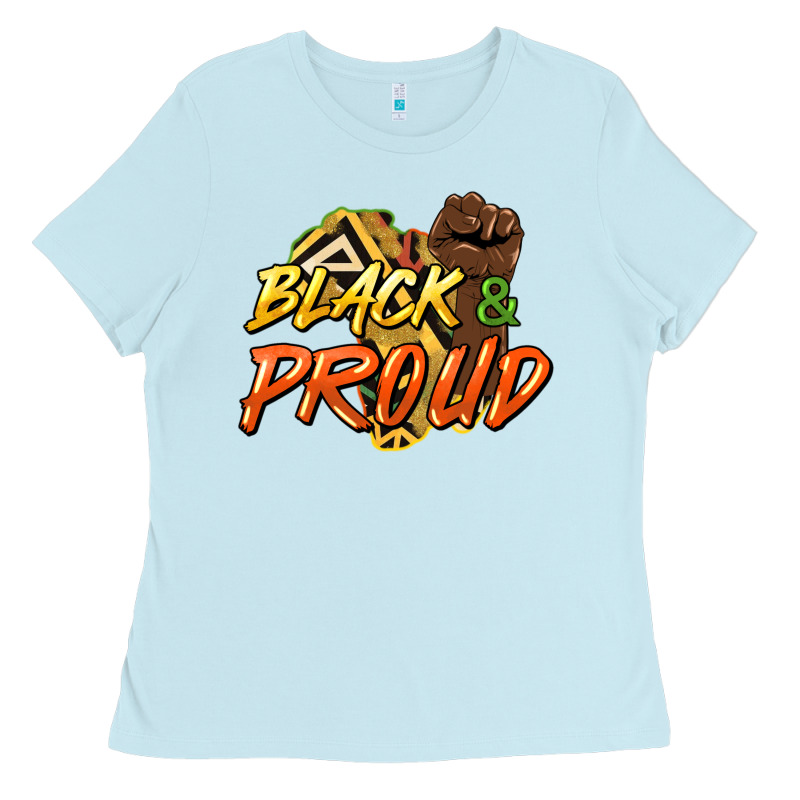 Black And Proud Ladies Tee by HowdyJamesFarm | Teevron