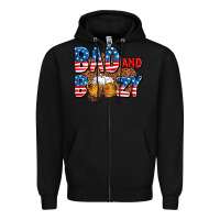 Black bad and boozy usa Zipper Hoodie - AdoDesignShop