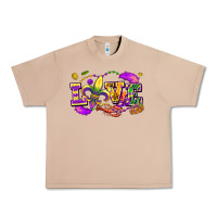 Burro Love Mardi Gras Urban Heavy Tee - FaDigitalArtStudio