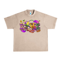 French Oak Love Mardi Gras Urban Heavy Tee - FaDigitalArtStudio