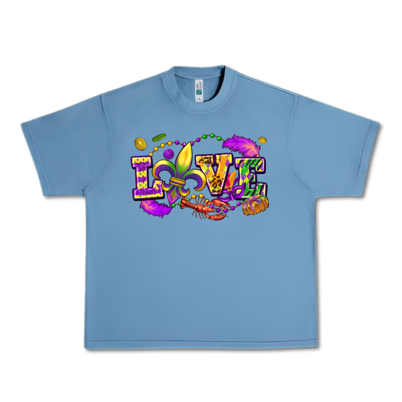 Love Mardi Gras Urban Heavy Tee by FaDigitalArtStudio | Teevron