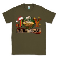 Army Green joy to the world Classic Tee - CowGirlArtShop