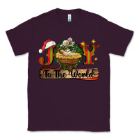 Plum joy to the world Classic Tee - CowGirlArtShop